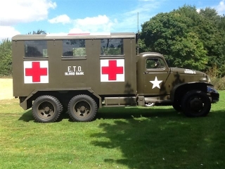 GMC Blood Bank Truck