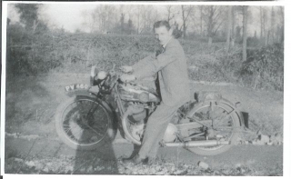 Vera and Donald on their bike