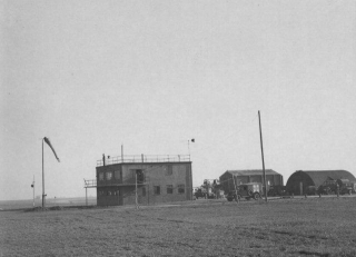 Control Tower at Little Walden - 1945